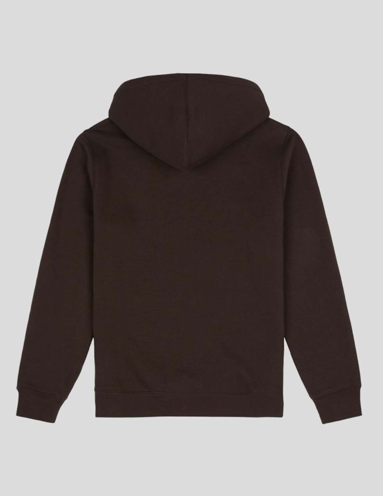 Sudadeira DICKIES oakport hoodie dark brown